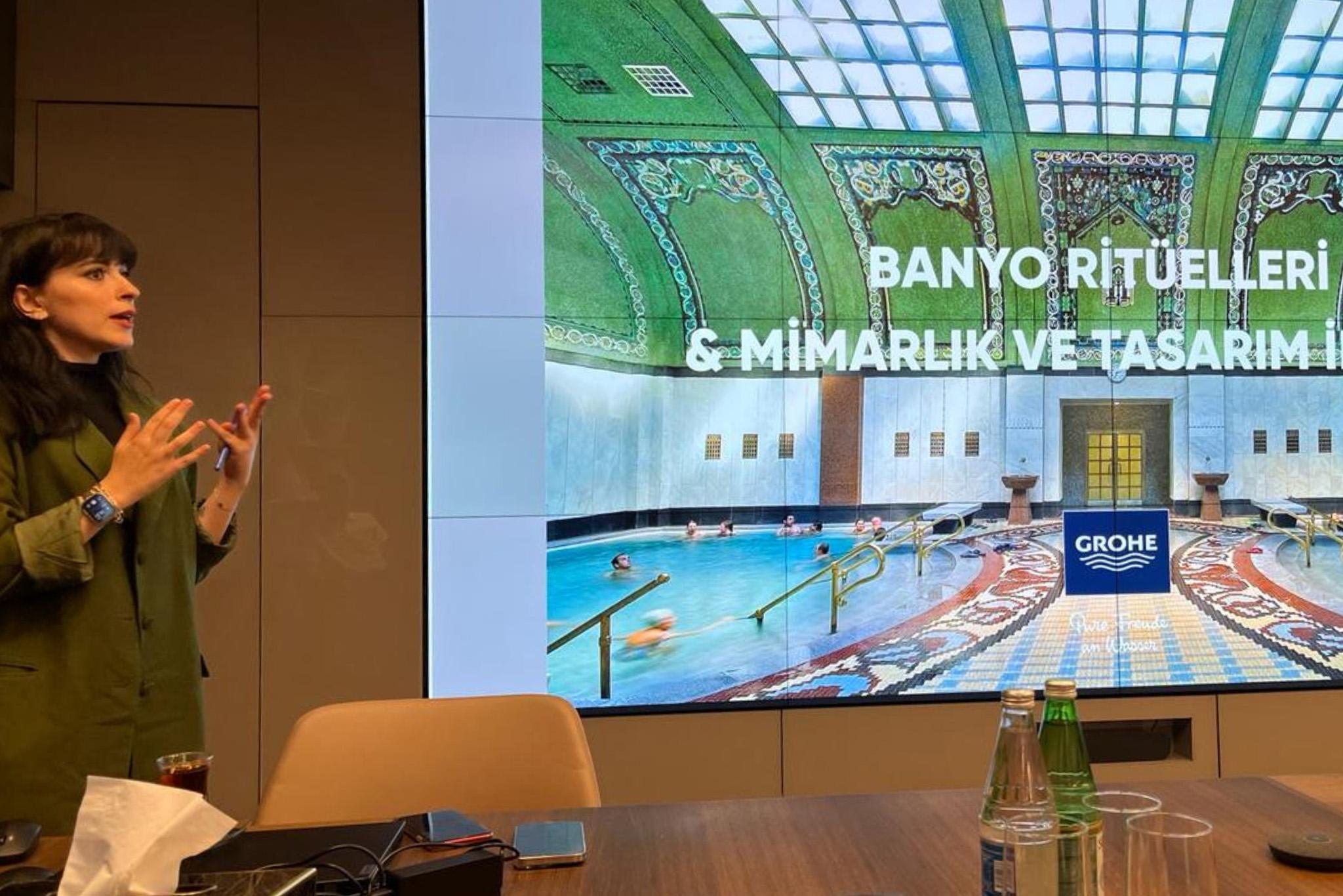 SP Architects Bakü Ofisinde ‘Grohe Banyo Ritüelleri: Mimarlık ve Tasarım İlişkisi’ Sunumu Düzenlendi 